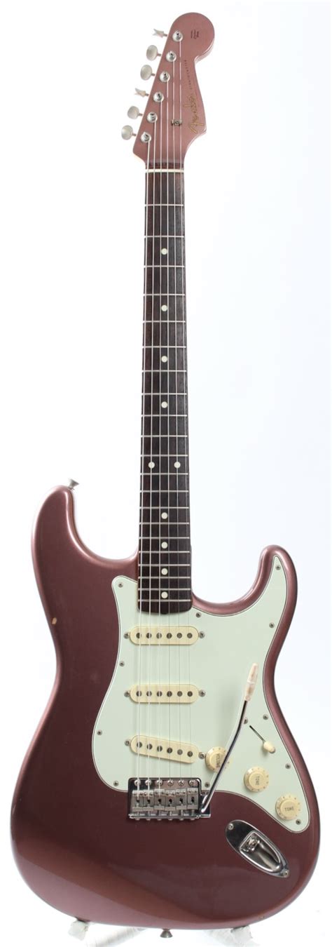 Fender Stratocaster 62 Reissue Matching Headstock 2000 Burgundy Mist Metallic Guitar For Sale