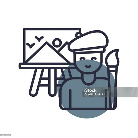 Artist Icon Stock Illustration Download Image Now Artist Design