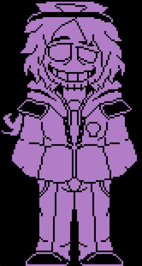 Purple Guy Vincentwilliam Afton Redrawn By Boarderline263 Pixel