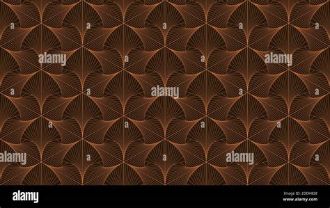 Brown Seamless Geometric Pattern Abstract Zentangle Background For