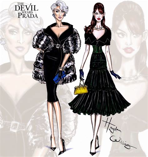 Hayden Williams Fashion Illustrations: The Devil Wears Prada collection ...