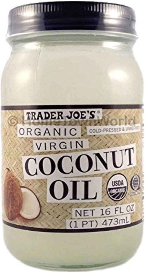 New Trader Joes16 Fl Oz Coconut Certified Organic Extra Virgin Coconut Oil By