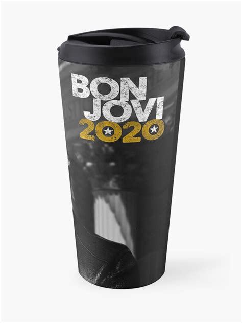 "Bon Jovi 2020 Album" Travel Coffee Mug for Sale by gwcaemya | Redbubble