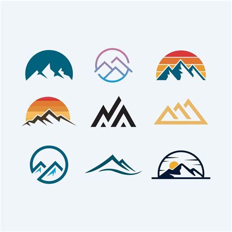 by Daniel Power on Crafts/Art | Mountain logos, Graphic design logo ...