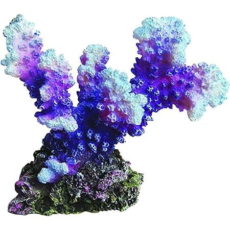 Amazon Aquarium Coral Ornament Glowing Effect Coral Decor Resin