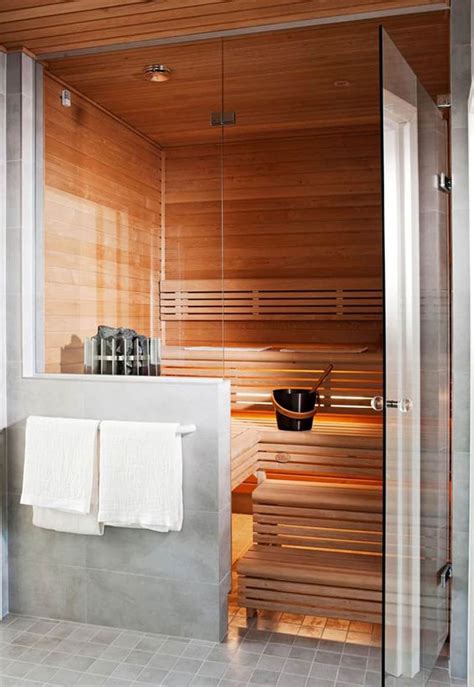 35 Spectacular Sauna Designs for Your Home