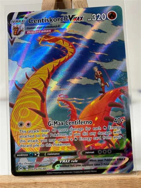 POKEMON TCG NM Centiskorch VMAX Lost Origin TG15 TG30 Trainer