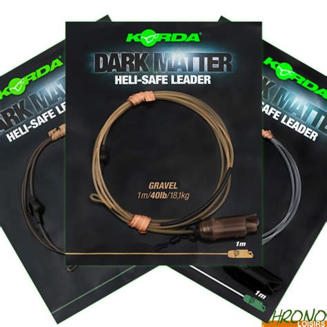 Montage Korda Dark Matter Leader Heli Safe Lbs M Chrono Carpe