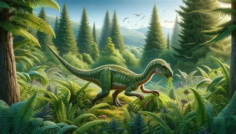 Dryosaurus: The Swift Ornithopod with Striking Large Eyes