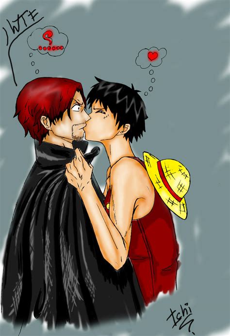 Shanks and Luffy by Ichi-sempai on DeviantArt