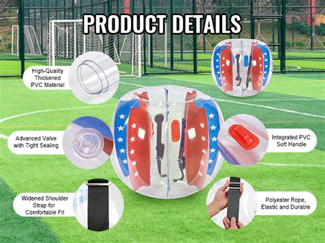 Vevor Inflatable Bumper Balls Pack Ft M Body Sumo Zorb Balls For