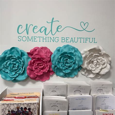 Craft Room Wall Decal Classroom Wall Decal Create Something Beautiful