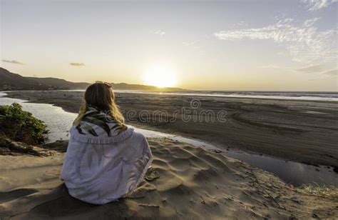 Sunset Ahipara Beach, NZ editorial photography. Image of ahipara ...