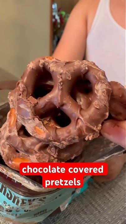 Hersheys Chocolate Covered Pretzels Melted⁉️ Shorts Short Shortvideo Viral Video Trending