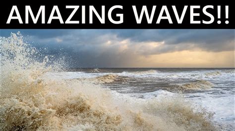 Norfolk Coast Photography - Amazing Waves!!!! - YouTube