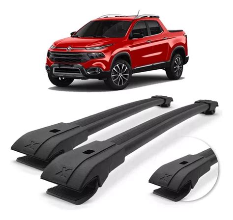 Travessa Larga Rack De Teto Bagageiro Fiat Toro 2017 A 2023 Frete grátis