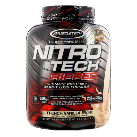 Muscletech Nitrotech Ripped Lbs The Supplement Store