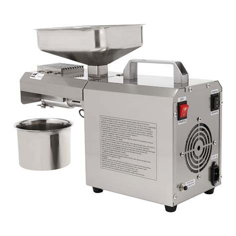 W Commercial Oil Press Machine Stainless Steel Automatic Oil Press