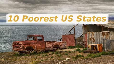 10 Poorest Us States Poverty Rate By State Youtube