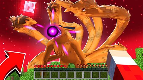 Minecraft ENCONTREI A PODEROSA KURAMA A BIJUU De 9 CAUDAS NARUTO Ep