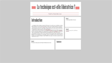 La technique est elle libératrice by Stéphane Pellicier on Prezi Next