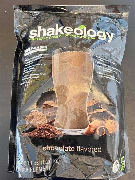 Shakeology Chocolate 30 Day Bag Ebay