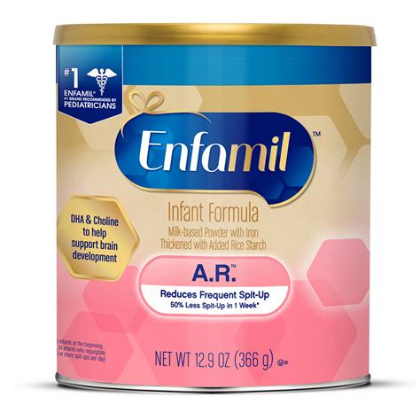 Enfamil A R Infant Formula Clinically Proven To Reduce Reflux Spit