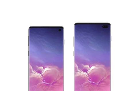 Samsung Galaxy S10 And S10 With In Display Front Camera And Triple Rear Cameras Get Rendered