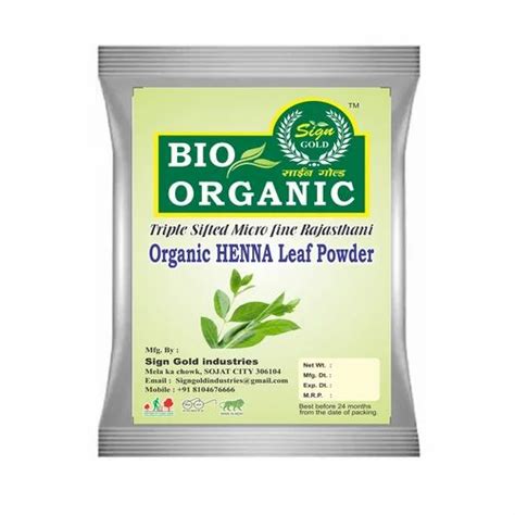 Organic Henna Leaf Powder At ₹ 150kg Powdered Henna In Sojat Id