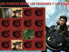 Dreamworks Dragons Memory - Dreamworks Dragons Games