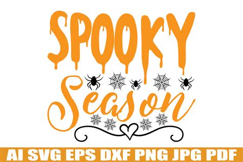 Spooky Season Graphic By Fabricasvgstore · Creative Fabrica