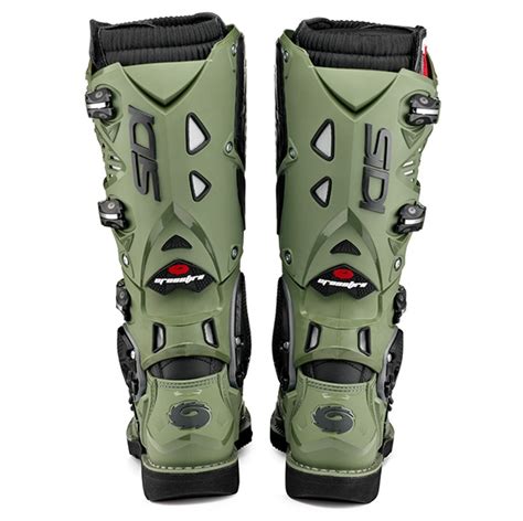 Buty Sidi Crossfire Srs Zielono Czarne Czarny Zielony Dla