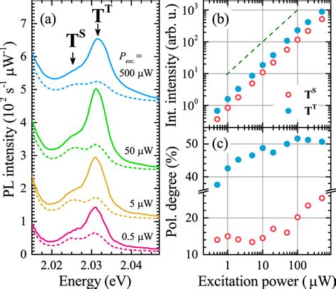 A Power Dependence Of PL Spectra Of A WS2 Monolayer Encapsulated In