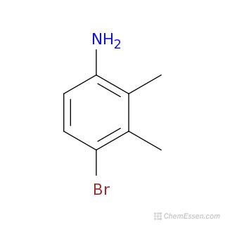 4 Bromo 2 3 Dimethylaniline Structure C8H10BrN Over 100 Million