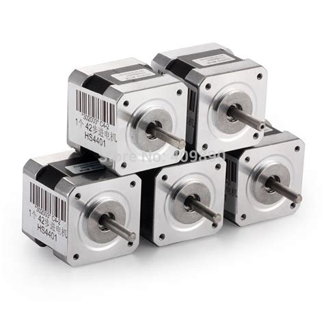 5ชิ้นล็อตนำnema17 S Tepper Motor 42มอเตอร์nema 17มอเตอร์42 Bygh 17a