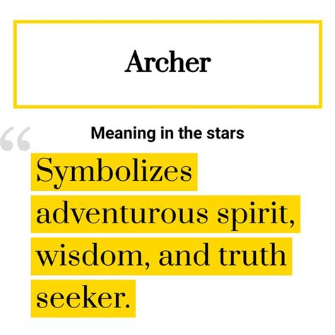Archer - Names with Meaning