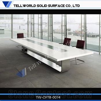 Corian Pure Acrylic Solid Surface Conference Table From China