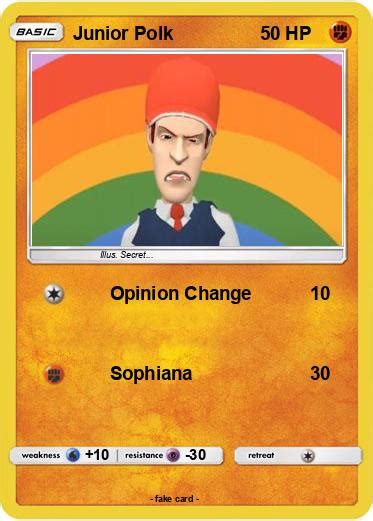 Pokémon Junior Polk - Opinion Change - My Pokemon Card