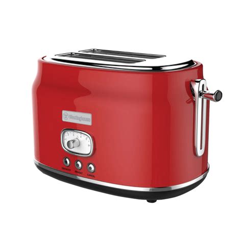 2 Slice Toaster - WKTT857 Red - Westinghouse Homeware