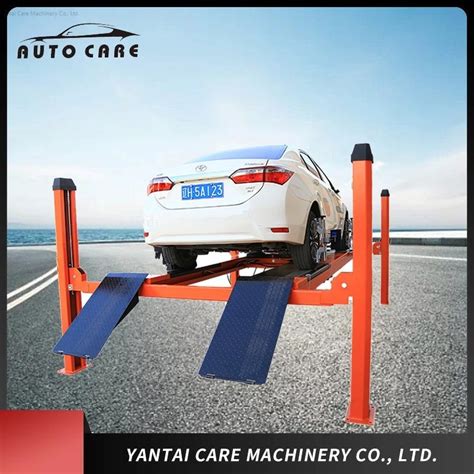 4cl 4000A Movable Hydraulic Scissor Car Lift With CE Certification