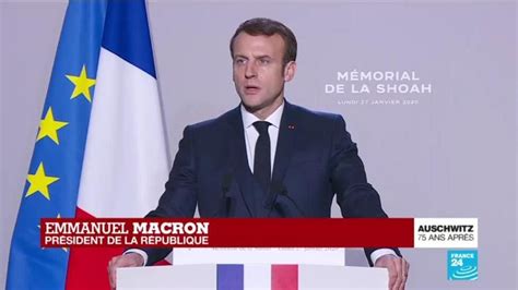 Replay Le Discours D Emmanuel Macron Pour Les Ans De La Lib Ration