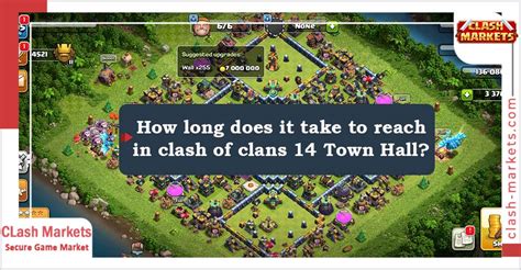 How long does it take to reach Town Hall 14 in clash of clans? | Clash ...