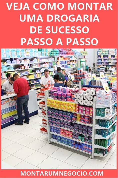 Como montar uma farmácia de pequeno porte Passo a passo Monte voce