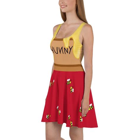 Winnie The Pooh Inspired Dress Hunny Dress Etsy