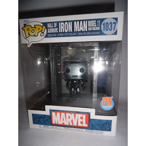 Figurine Pop Marvel Deluxe Hall Of Armor Iron Man Model 11 1037 Funko