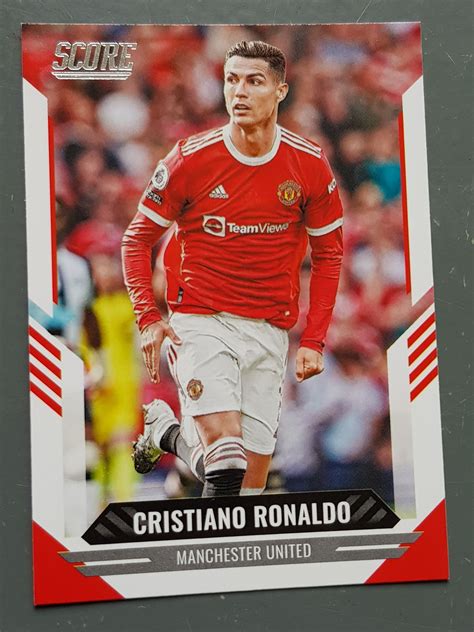 2021-22 Panini Score FIFA Cristiano Ronaldo #116 Trading Card ...