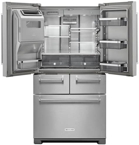 KitchenAid KRMF706ESS 36 Inch Freestanding 5 Door French Door