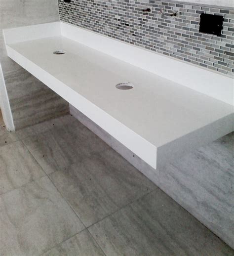 Mesada Silestone Blanco Zeus Baño Toilette Forma Y Diseño Forma Y