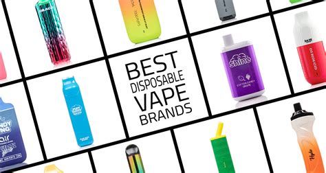 The 10 Best Disposable Vape Brands Of 2023