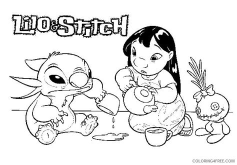 Scrump Lilo And Stitch Coloring Pages - Aruku Wallpaper